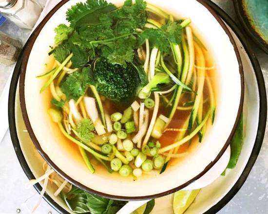 Order Chicken Zucchini Noodle Pho (GF) food online from Pho Time by BoCaphe store, New York on bringmethat.com