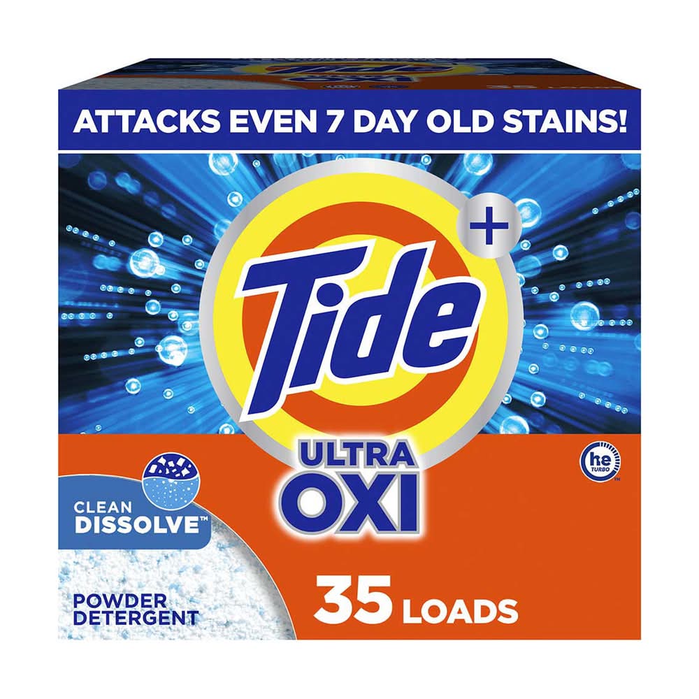 Tide Ultra Oxi Powder Laundry Detergent (63 oz)