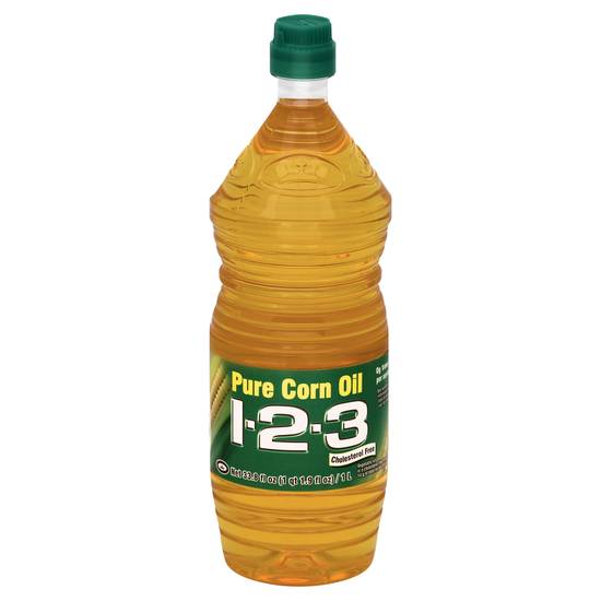 1-2-3 Pure Corn Oil (1 L)