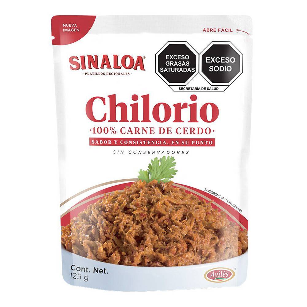 Avilés · Sinaloa chilorio de puerco (125 g)