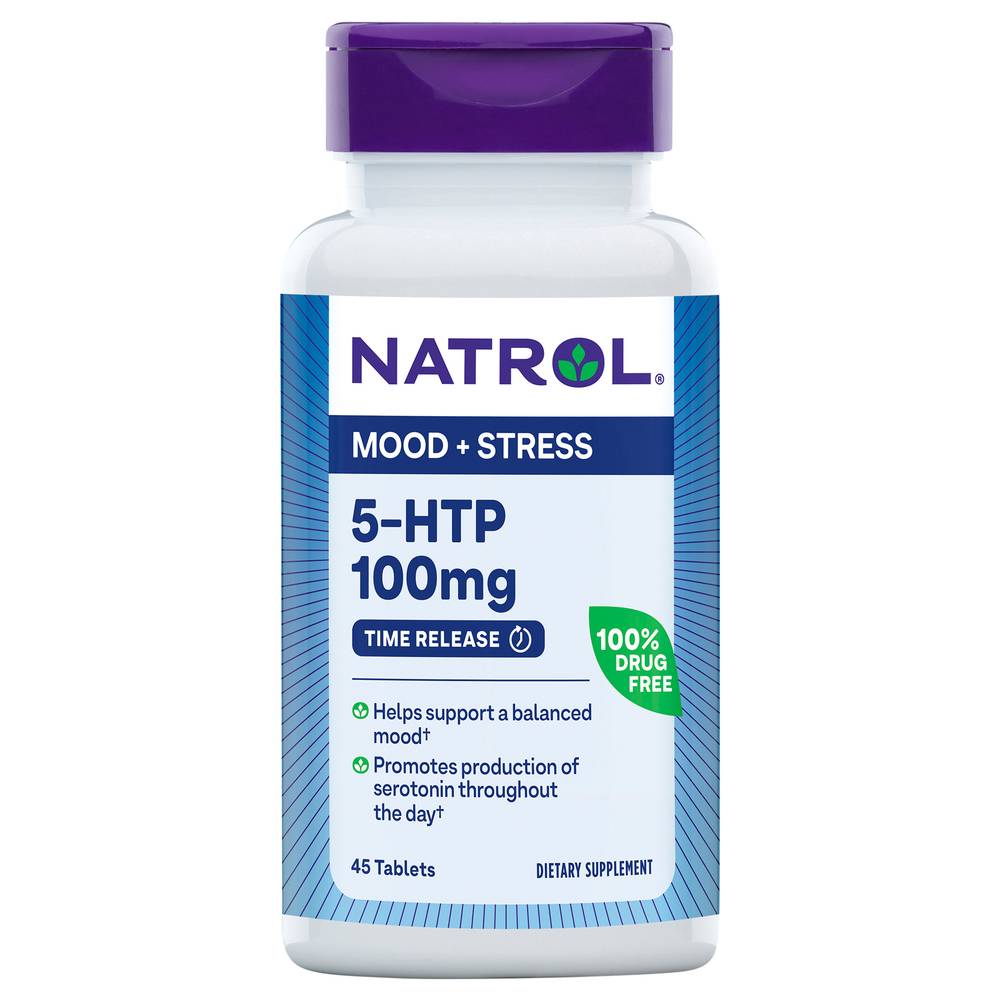 Natrol Extra Strength 5-htp 100 mg Mood & Stress Tablets (45 ct)