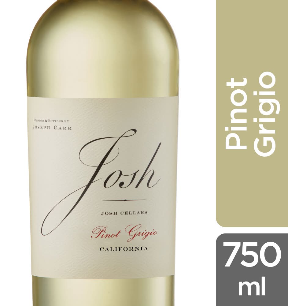 Josh Cellars California Pinot Grigio White Wine, 2023 (750 ml)
