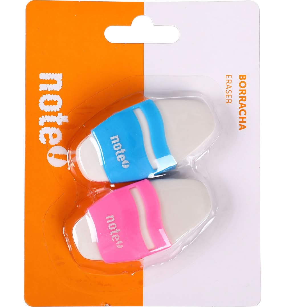 Borracha Branca Oval com Proteção 2 unidades Note!