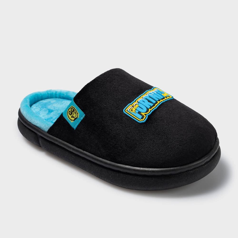 Fortnite Youth Boys' Bounce Up Clog Slippers, 13-1, Black