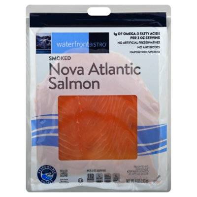 Waterfront Bistro Smoked Nova Atlantic Salmon