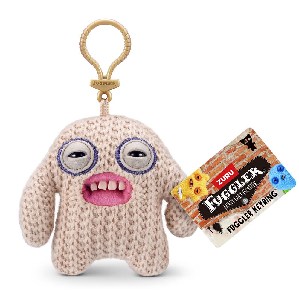 Fuggler Funny Ugly Monster Stuffed Animal Key Ring Delivery Near