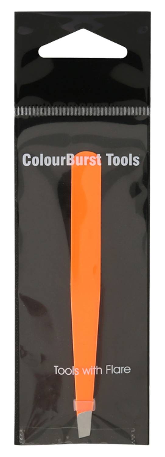 ColourBurst Orange, Tools Full Sized Slant Tweezer