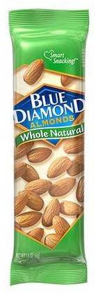 Blue Diamond Almonds Whole Natural 1.5oz