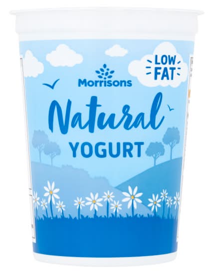 Morrisons Low Fat Natural Yogurt (500g)