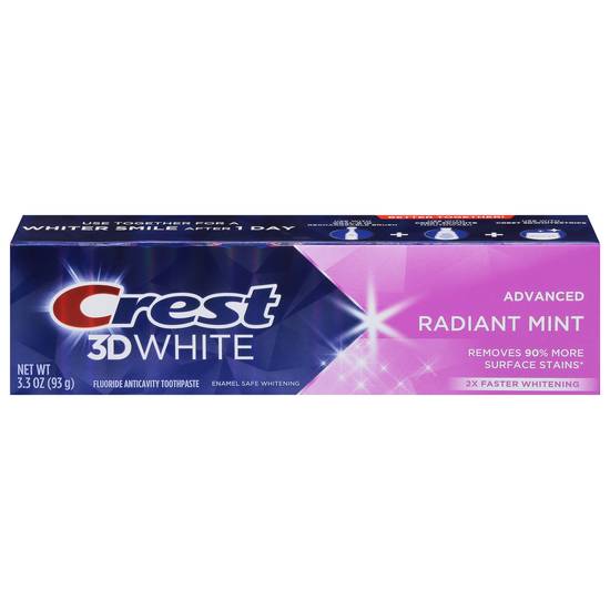 Crest 3d White Advanced Toothpaste (mint)