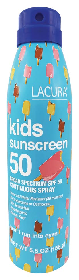 Lacura Kids Sunscreen Spray Spf 50 (5.5 fl oz)