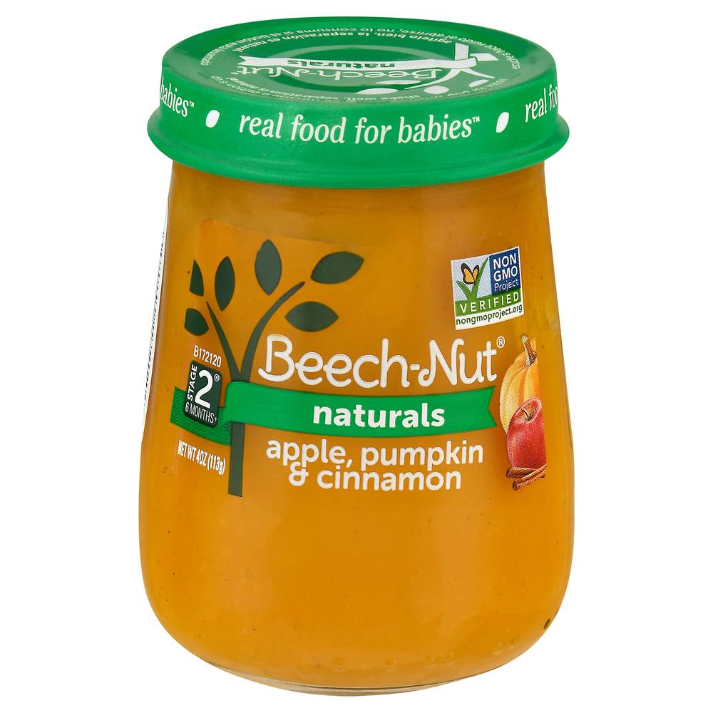 Beech-Nut Naturals Stage 2 Apple Pumpkin & Cinnamon Baby Food