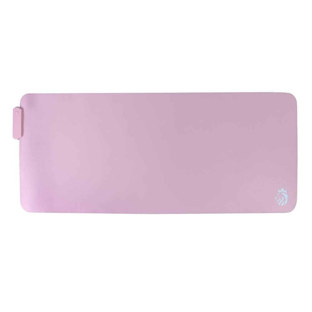 Miniso mousepad gamer con luces rosa (1 pieza)