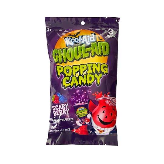 Paquet De 3 Bonbons Petillants Asaveur Scary Berry Kool-Aid Ghoul-Aid