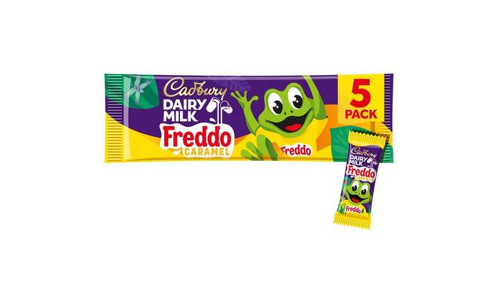 Cadbury Dairy Milk Freddo Caramel Chocolate Bar 5 Pack 97.5g (404095)
