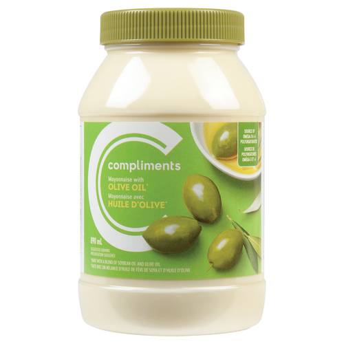 Compliments Mayonnaise With Olive Oil 890 ml