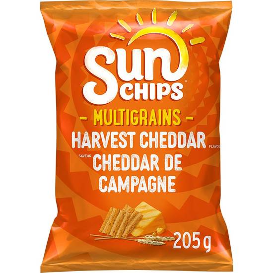 Sunchips Multigrains Harvest Cheddar Chips (205 g)