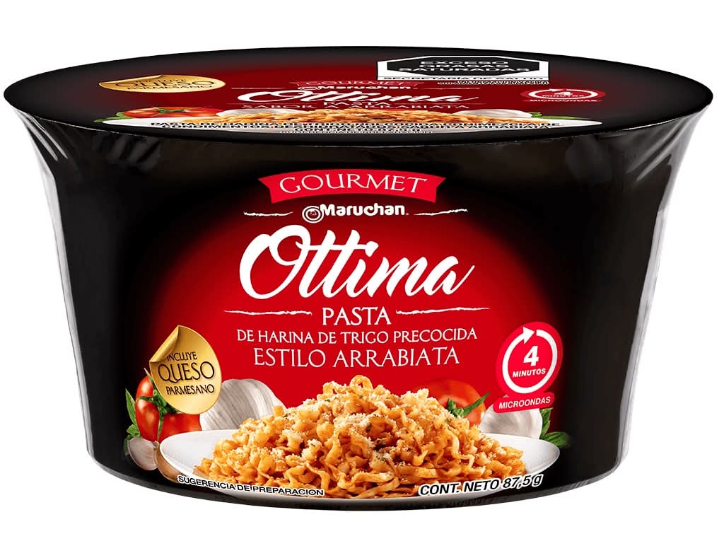Ottima · Pasta instantánea estilo arrabiata (87,5 g)
