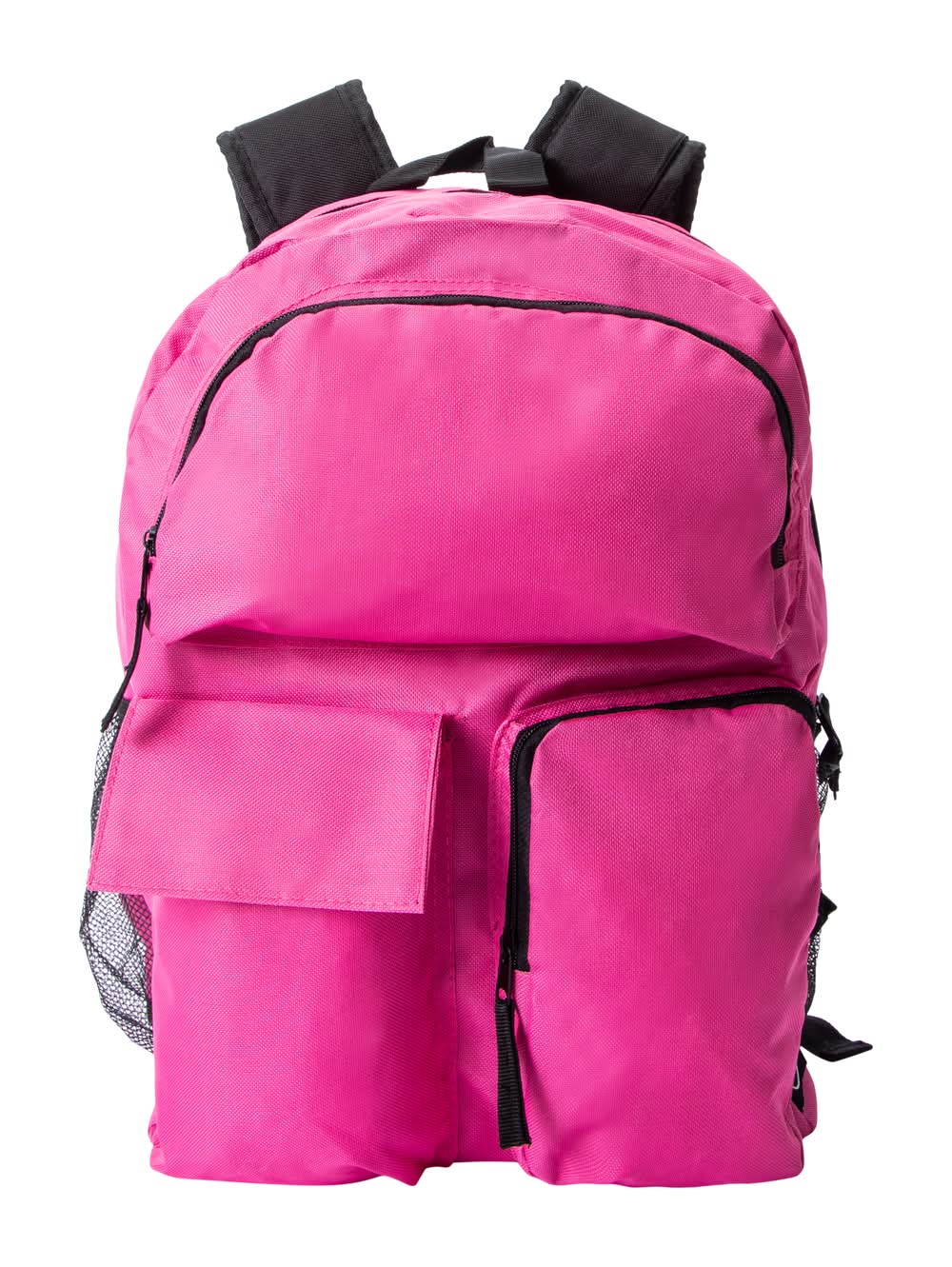 Multi-Pocket Backpack Pink
