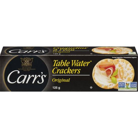 Carr's Table Water Original Crackers (125 g)