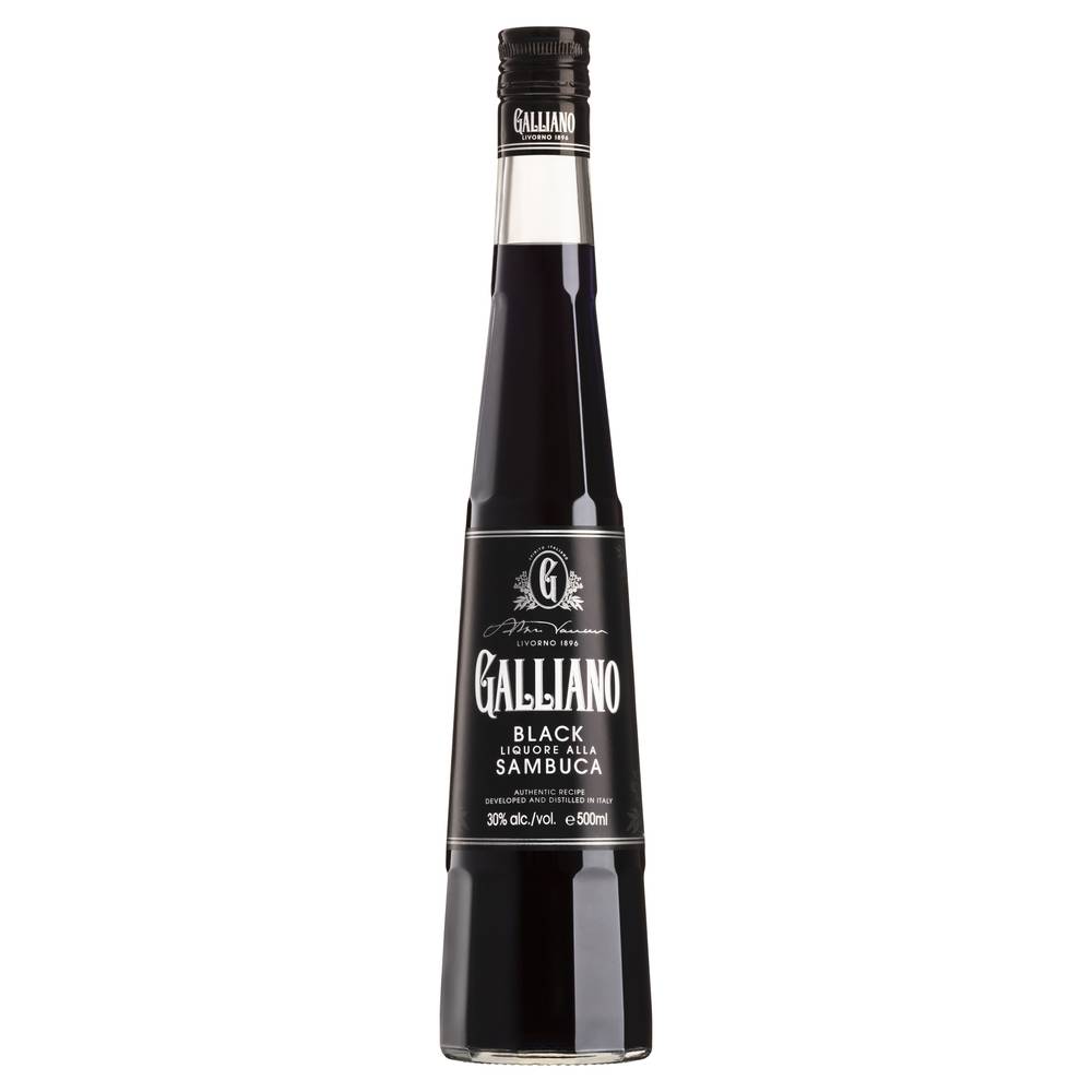 Galliano Black Sambuca Liqueur (500mL)