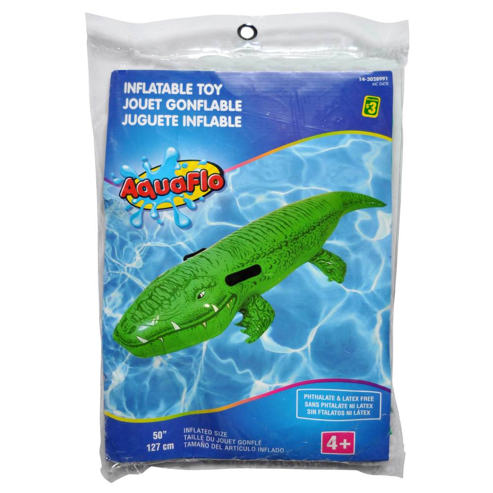 Crocodile en jouet gonflable