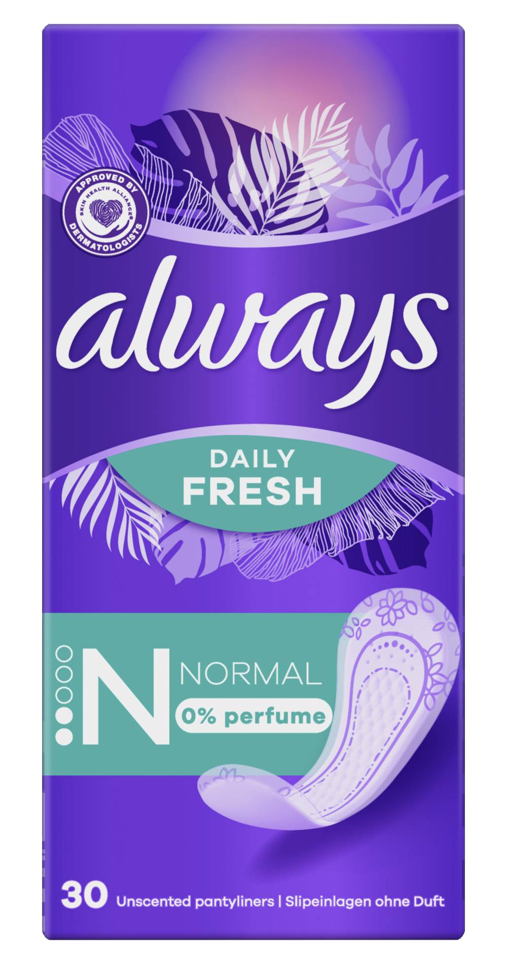 Always - Protège slips dailies fresh et protect normal (30)