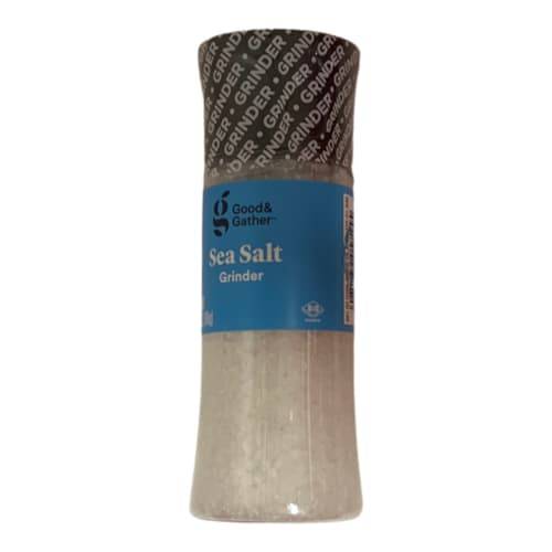Good & Gather Sea Salt With Grinder