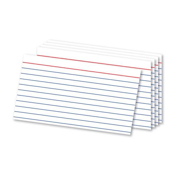 Office Depot Ruled Index Cards (3" x 5"/white)
