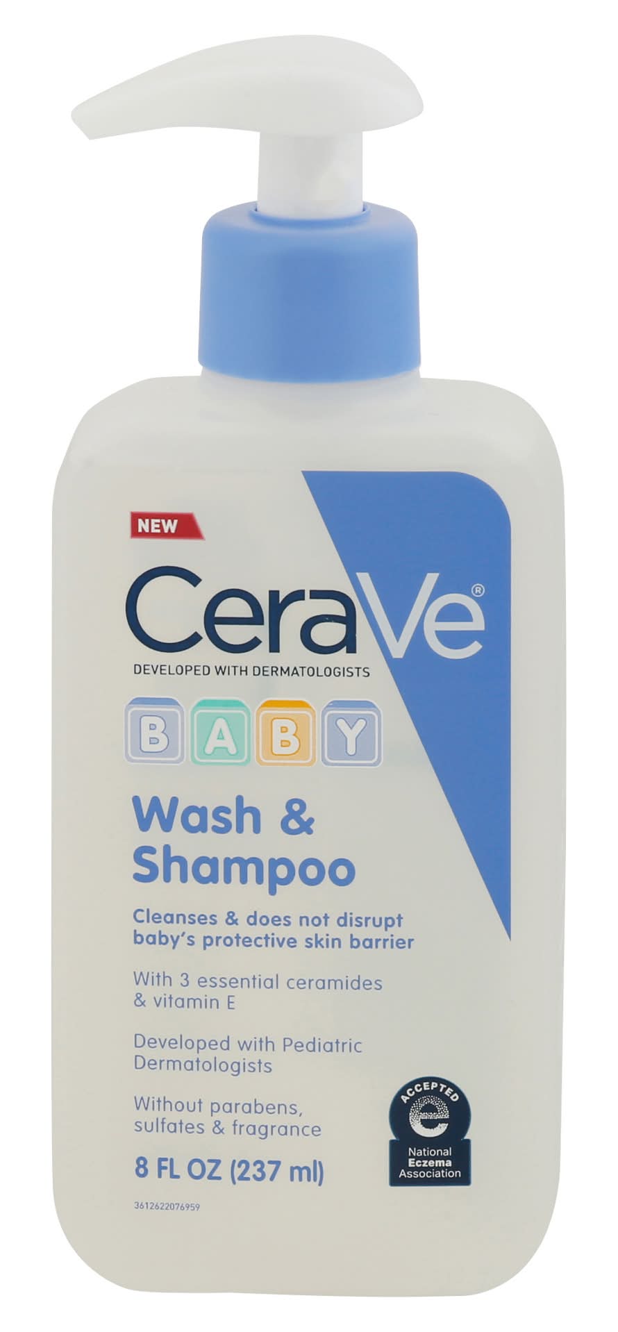 CeraVe Baby Wash & Shampoo (8 fl oz)