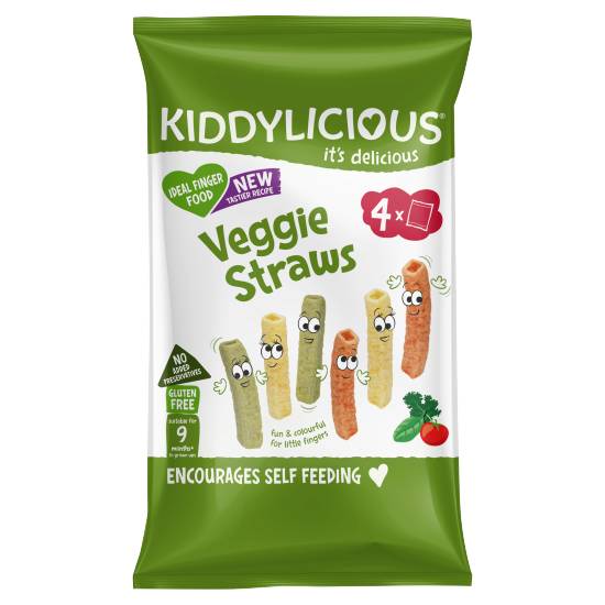 Kiddylicious Veggie Straws (4 ct)