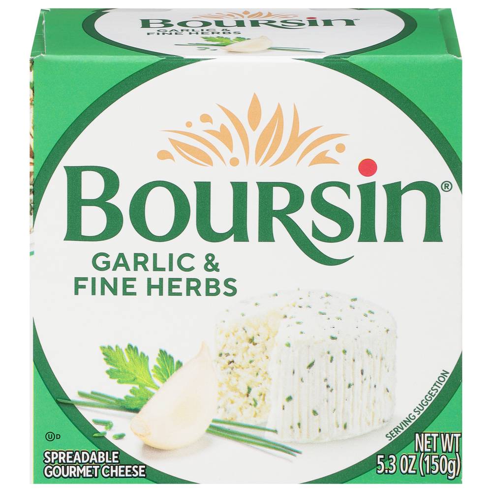 Boursin Garlic & Fine Herbs Gournay Cheese (5.2 oz)