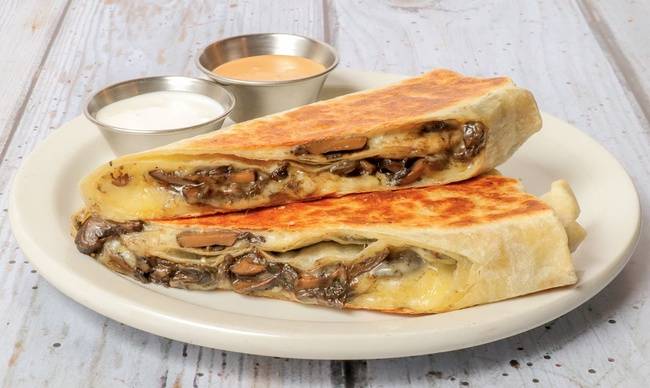 Mushroom Quesadilla