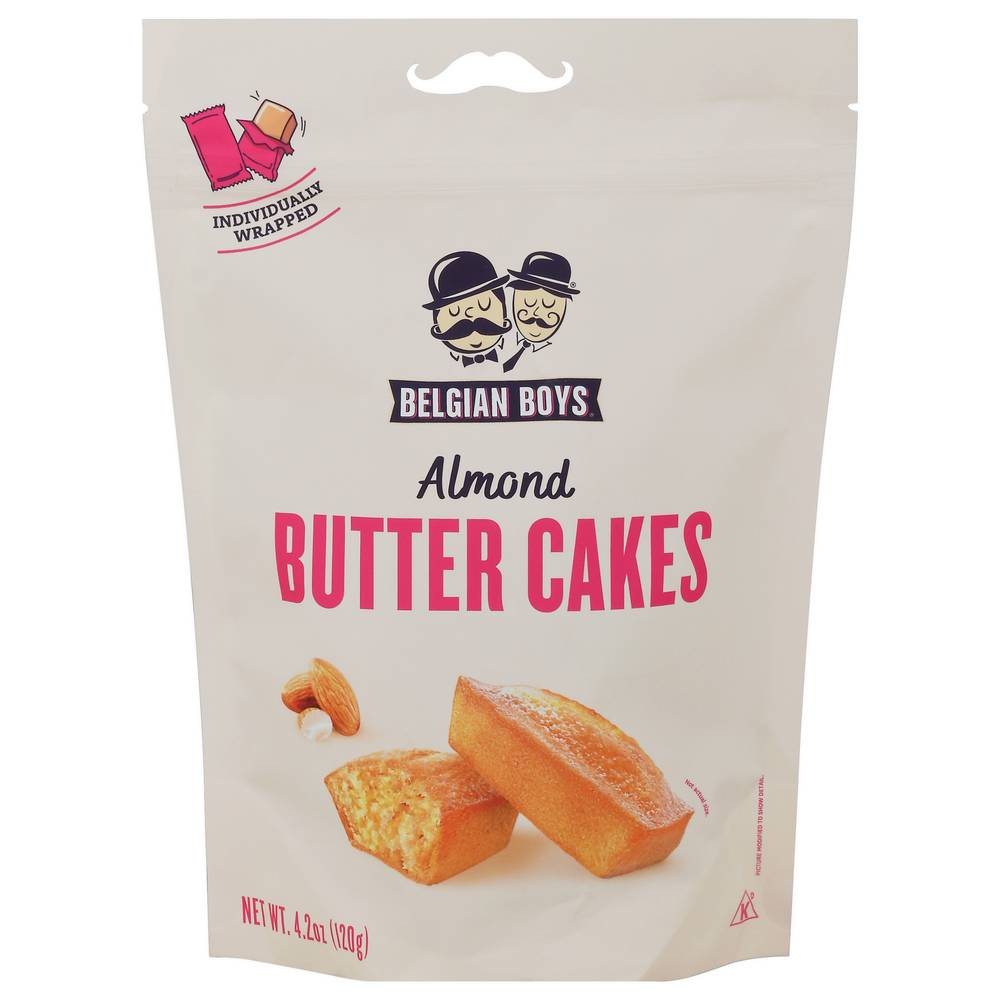 Belgian Boys Almond Butter Cakes (4.2 oz)