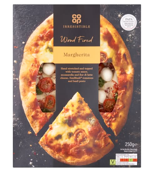 Co-op Irresistible Wood Fired Pizza (Margherita)