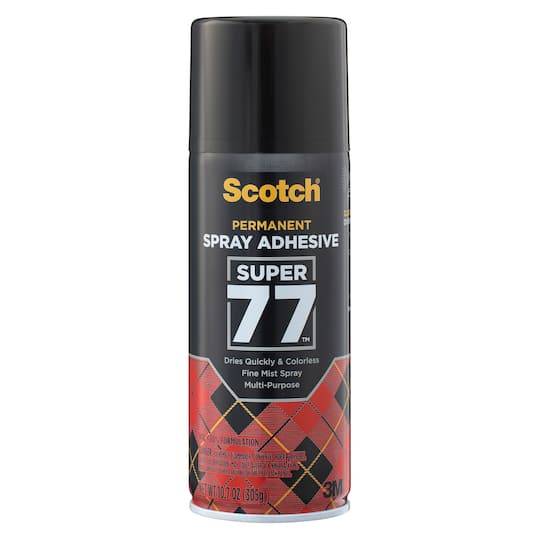 Scotch Super 77 Permanent Multi-Purpose Spray Adhesive (10.7 oz)