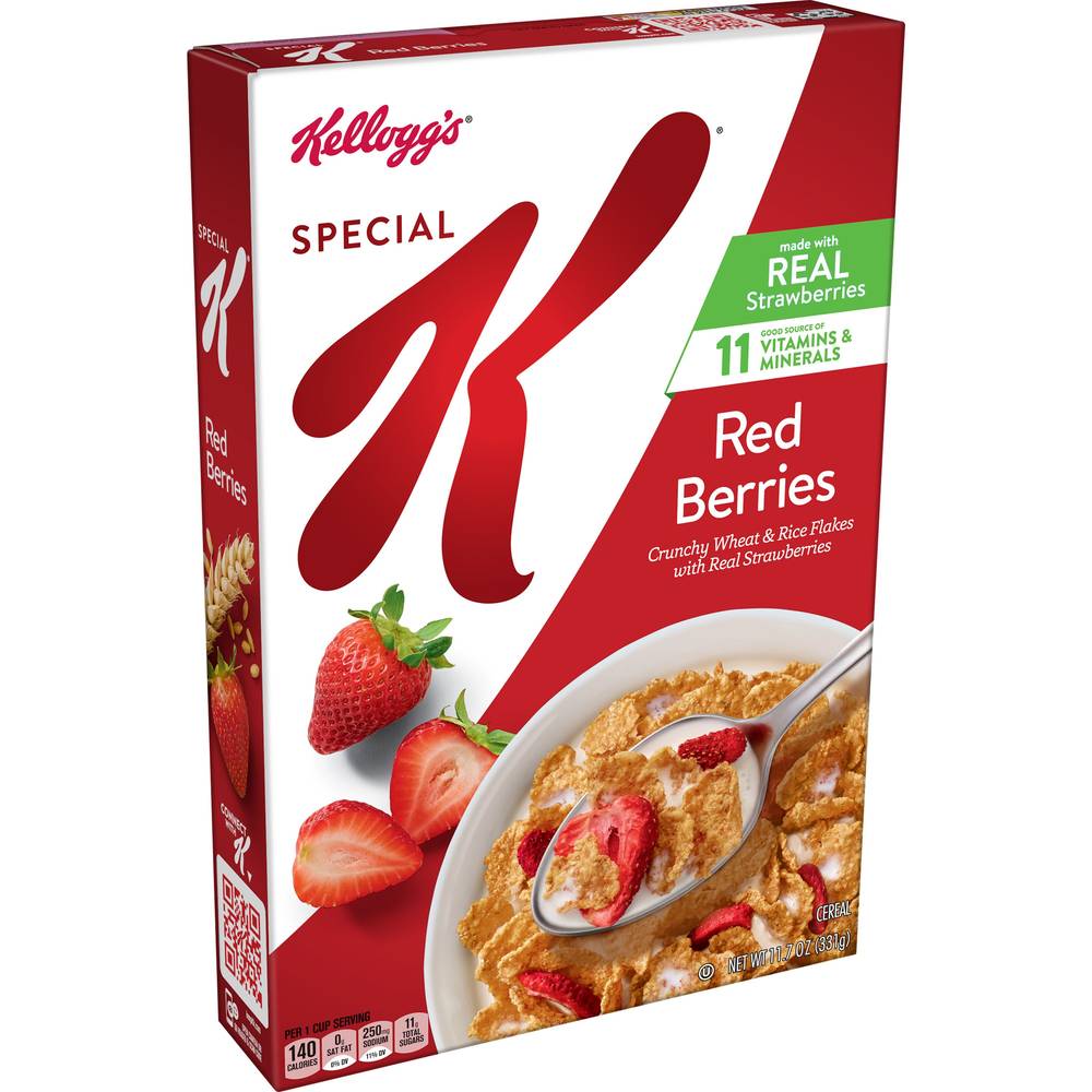 Special K Red Berries Breakfast Cereal, 11.7 oz