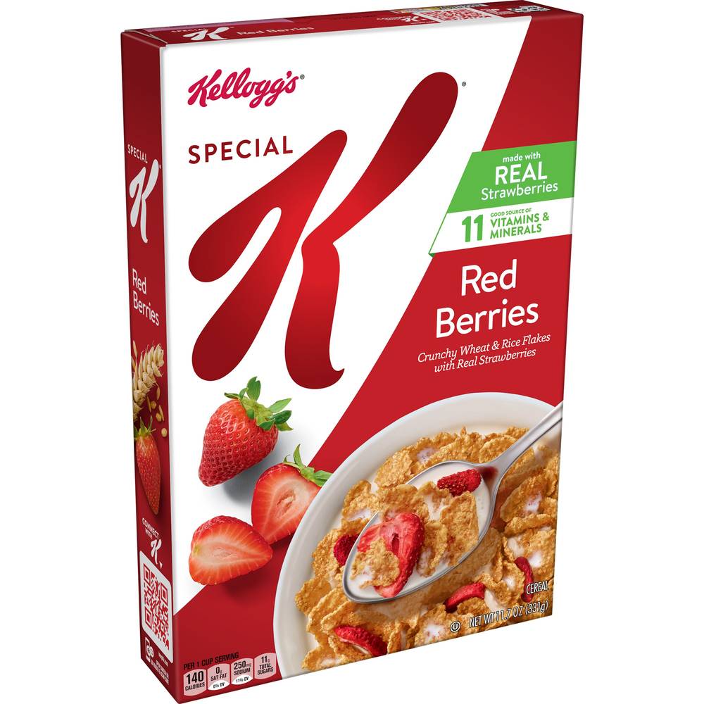 Special K Red Berries Breakfast Cereal, 11.7 Oz