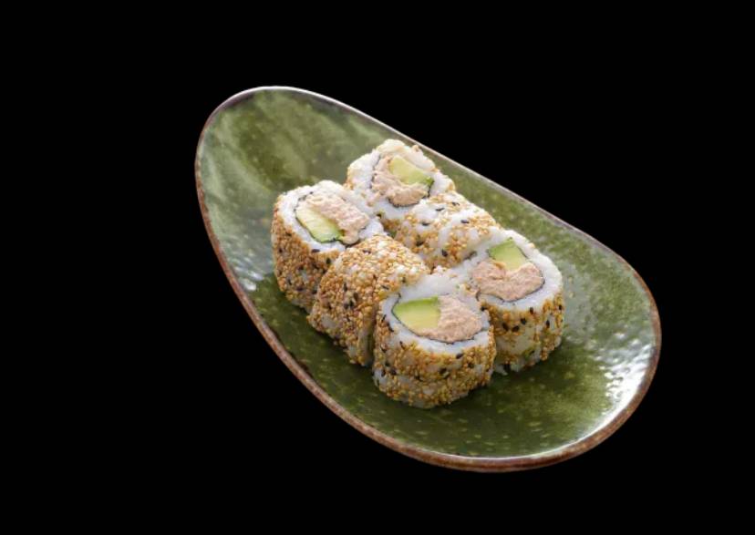Avocat thon cuit mayo crispy Cali