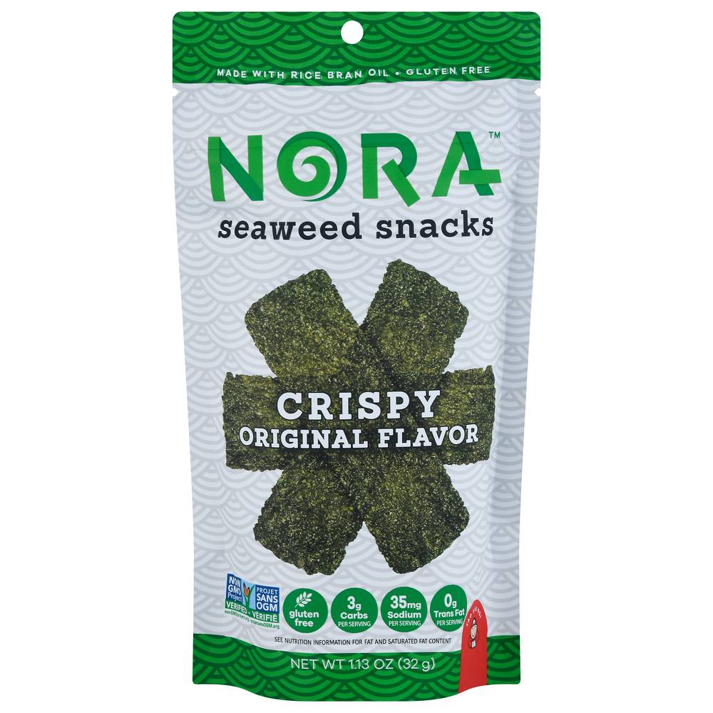 Nora Gluten Free Original Crispy Seaweed Snacks (1.2 oz)