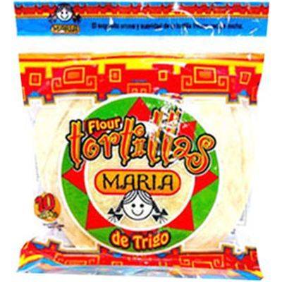 MARIA Tortillas de Trigo 10ud 9oz