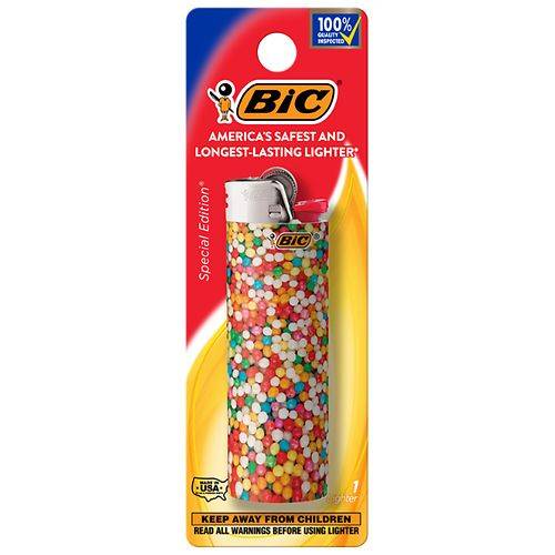 BIC Special Edition Mixed Series Pocket Lighters, Assorted Designs - 1.0 ea