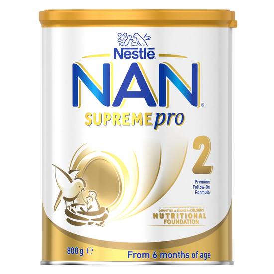 Nestle Nan Supremepro 2, Premium Follow-on Formula 6-12 Months Powder (800g)