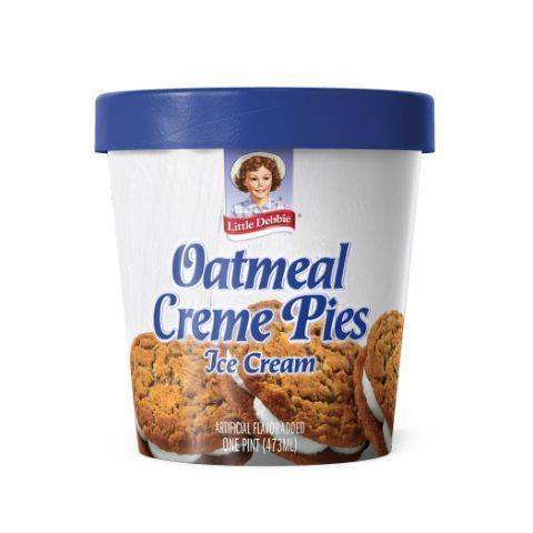 Little Debbie Oatmeal Creme Pie Ice Cream