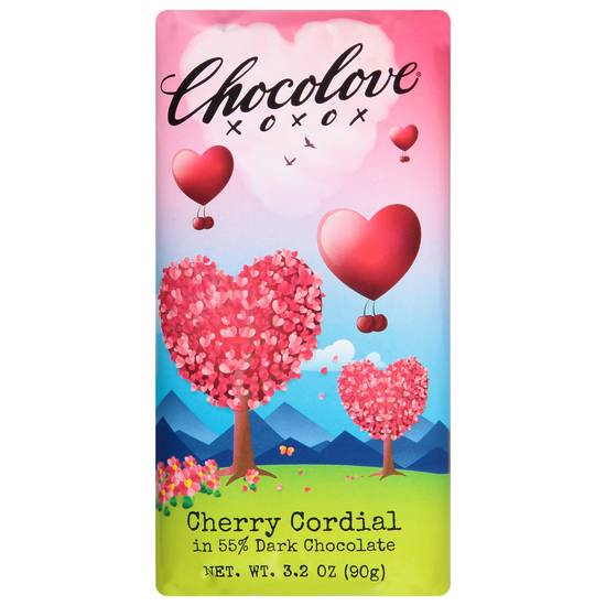 Chocolove 55% Dark Chocolate Cherry Cordial Bar (3.2 oz)
