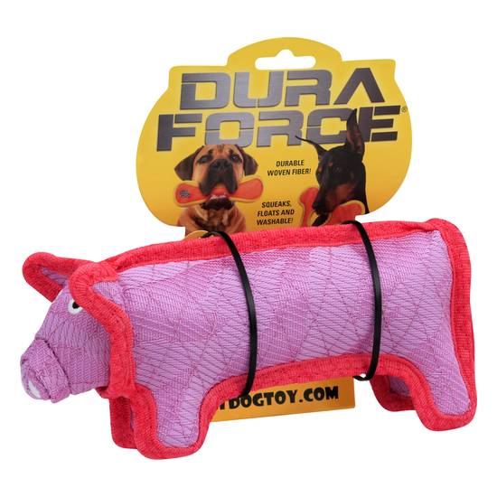 Duraforce Pink Pig Dog Toy