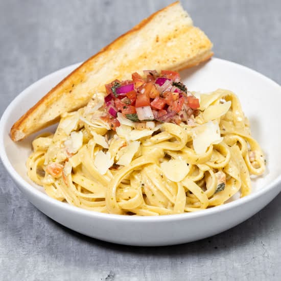 Bruschetta Chicken Fettuccine
