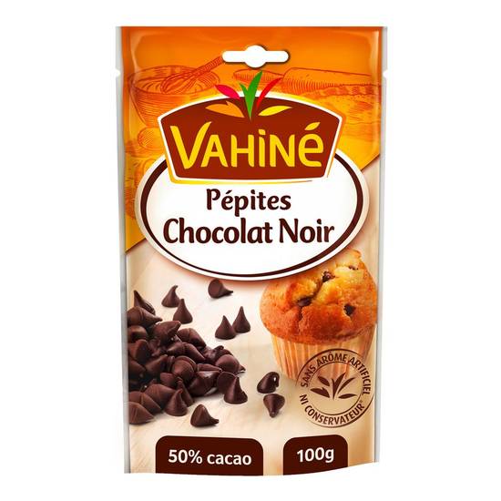 Pépites chocolat noir Vahiné 100g