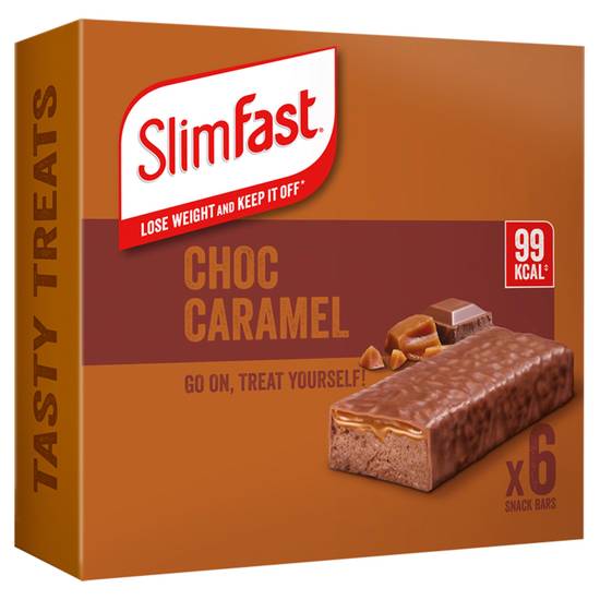 SlimFast Caramel Treat Bar 26gx6
