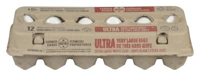 Nutri oeufs blancs - white eggs (12 unités) (extra gros)